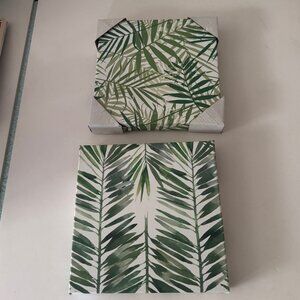New Green Leaves Wall Art 2 pieces